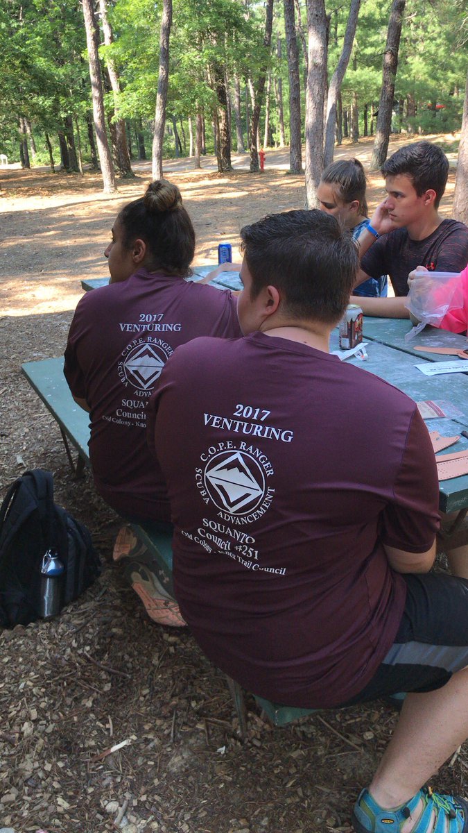 NERVPresident's tweet image. Got the chance to visit Mayflower Council’s Venturing Week at Camp Squanto yesterday! What a great way to #LeadTheAdventure!!