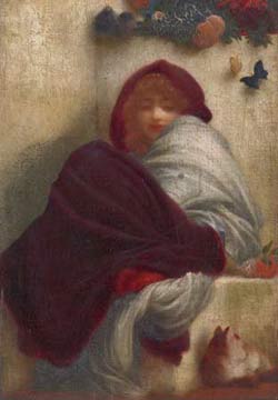 To celebrate #InternationalCatDay our photo of the day is Frederic Lord Leighton’s, A Sunny Corner. This charming picture shows a young woman curled up in the corner of the garden. She and the cat beside her, have found a little sunny patch to keep warm liverpoolmuseums.org.uk/sudley/collect…