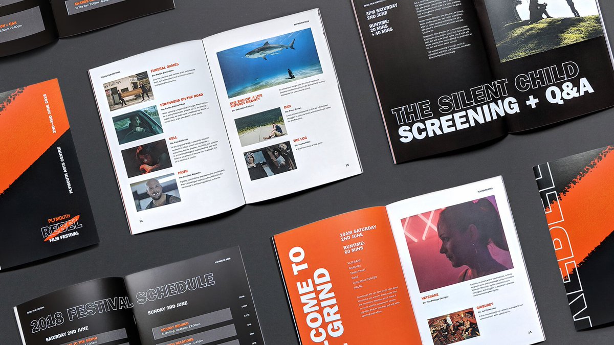 deucestudio's tweet photo. New identity for @_RebelFilmFest_ • Flying the flag for independent film makers • View the full case study here https://t.co/LKiK3Vigq0 

#WeAreRebel https://t.co/fnszLpmnZy