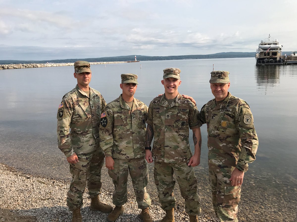 3BDECSM's tweet photo. Congratulations to Team Petosky, the top Station in the Great Lakes BN. https://t.co/1VrUPaPD3s