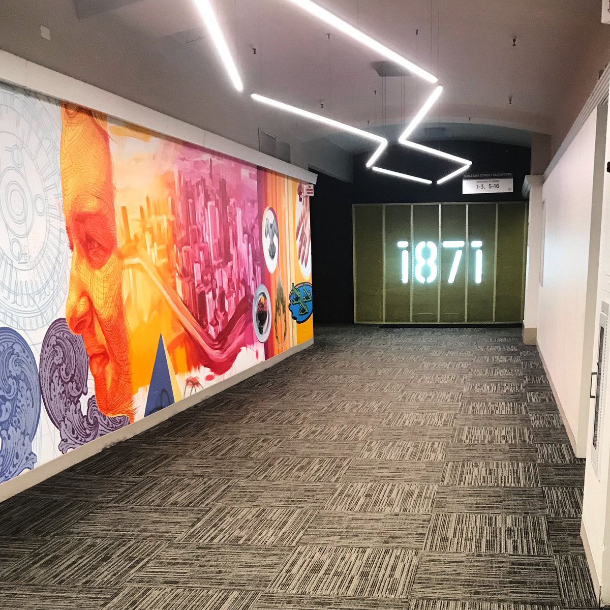 Sitelogic has a new home at @1871Chicago. Very excited and thankful to be part of this community! #1871Chicago