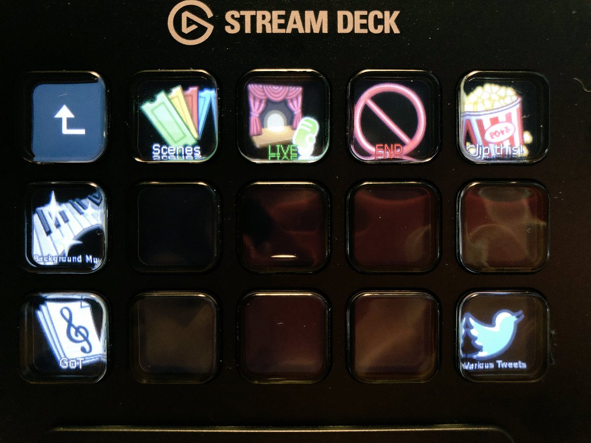 kiralee_twitch's tweet photo. Today I programmed a starting and ending #multiaction for my #elgatostreamdeck - I know that i can and will do better but this isn’t bad for a beginning, right?! @elgatogaming @GamingCareers #stramdeck #twitchstreamer #girlstreamer #SupportSmallerStreamers https://t.co/8YlUtkghpP