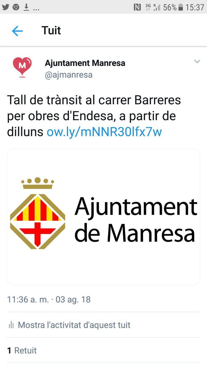 Ajuntament de Manresa tweet media