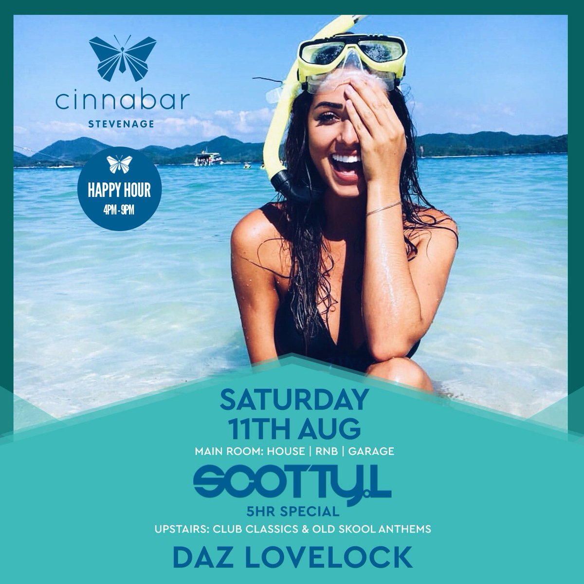 Looking forward to another BIG weekend here at Cinnabar Stevenage..

Fri - #HushFridays LAUNCH PARTY! 😬

Sat - <a href="/ScottyLDj/">Scotty L™</a> + <a href="/dazlovelock/">Daz Lovelock</a> 🔥

For Birthdays/Bookings: 01438 340202 📲