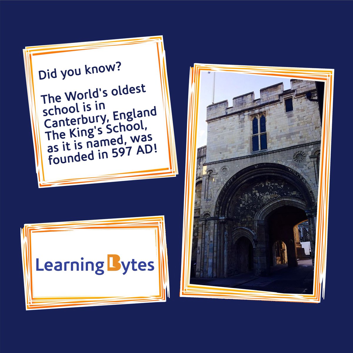 learningbytes1's tweet photo. Here's an interesting fact about schools that you might not have know  #WisdomWednesday #LearningBytes #LearningSimplified #onlineeducation #futureofeducation
Visit https://t.co/3ZyuhipkrO to join our classes and learn many more interesting facts while Improving your grades https://t.co/REaA0jEzkV
