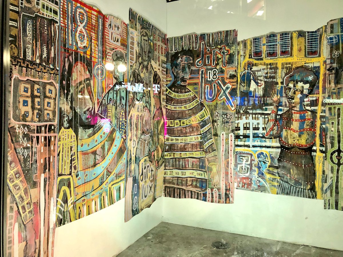 dirtlux's tweet photo. Humbled to see my art displayed prominently in Downtown Boston at 349 Washington Street, thanks to @ILLUMINUSboston &amp; @DTownBostonBID. Stop by and share your #DirtLux photos. https://t.co/ypoHfSw4eG