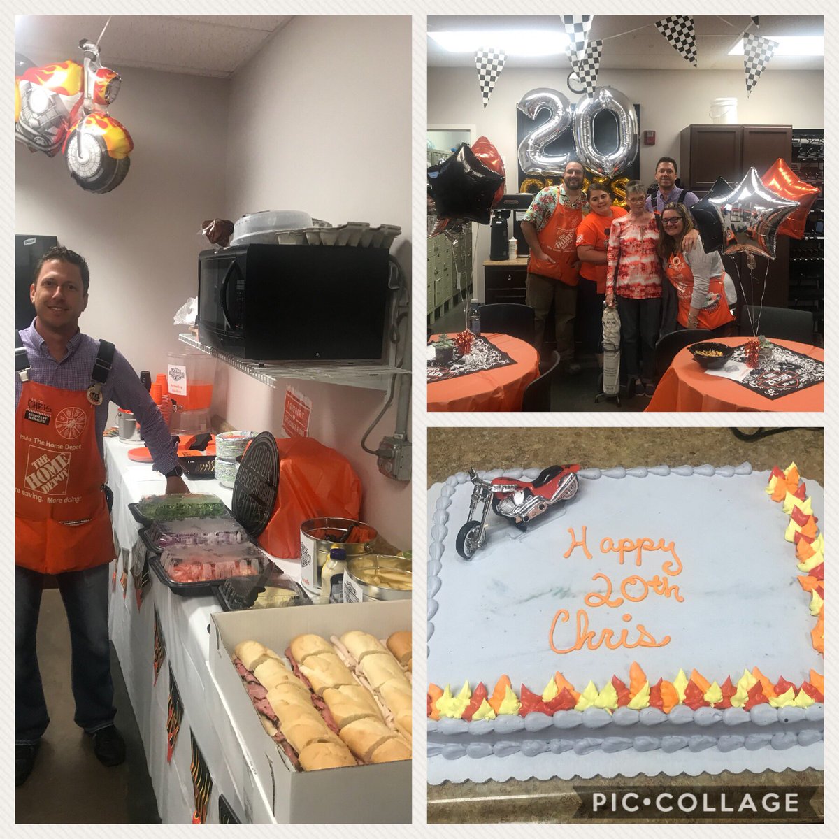 Happy 20th Anniv Chris Fields!Store 2785 @bobsaniga @troyer_paige @anbenner926 @homedepot3River @Archiegraham17 @HouleHeather @Dave_Dawber @TimAdamsTHD