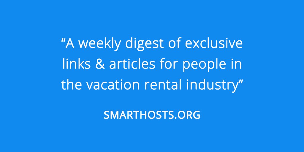 Find out what's happening in the vacation rental industry this week 😁 bit.ly/1JfL6zw