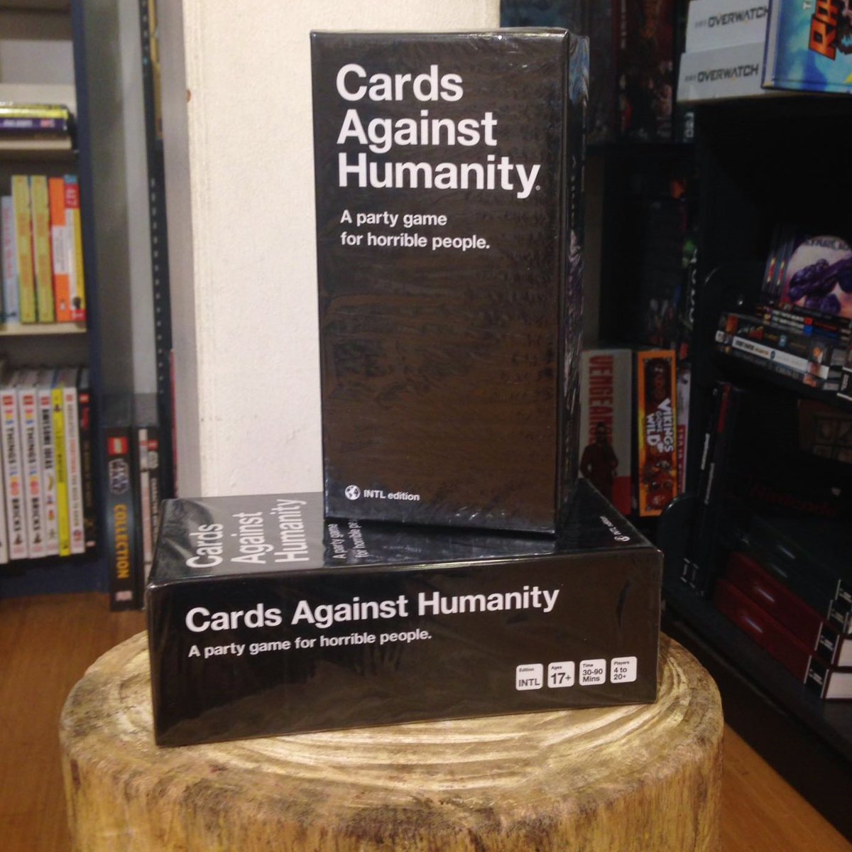 ABCBooksNL's tweet photo. GUESS WHAT'S BACK? It's been a while, but @CAH is finally available again in both our stores. Get yours now: https://t.co/4GiAXn2tIG
#CardsAgainstHumanity #ABCGames https://t.co/LU8kuYyMVO