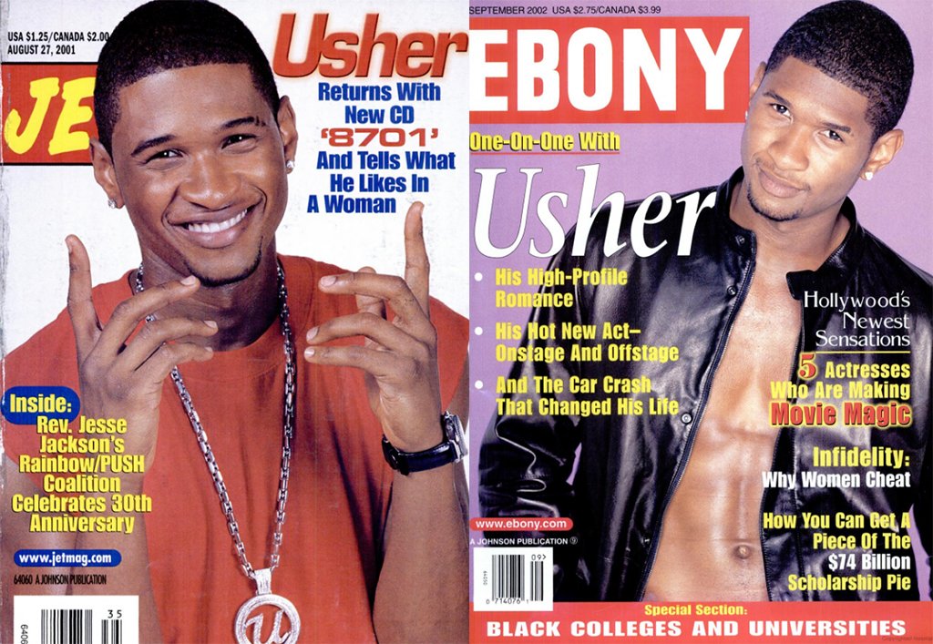 R&B’s Golden Boy - Usher first attained major teen heartthrob status with the release of his 1997 album, 'My Way'. However, the popularity of his music and celebrity profile reached even greater heights in 2001 and 2002 which made him an even bigger sex symbol.