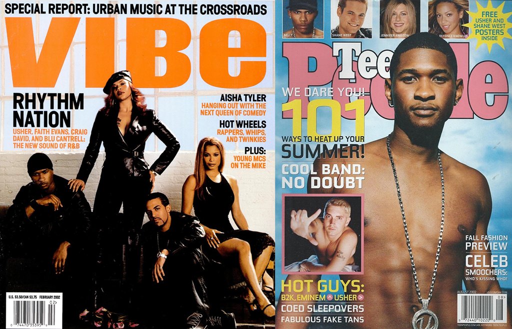 R&B’s Golden Boy - Usher first attained major teen heartthrob status with the release of his 1997 album, 'My Way'. However, the popularity of his music and celebrity profile reached even greater heights in 2001 and 2002 which made him an even bigger sex symbol.