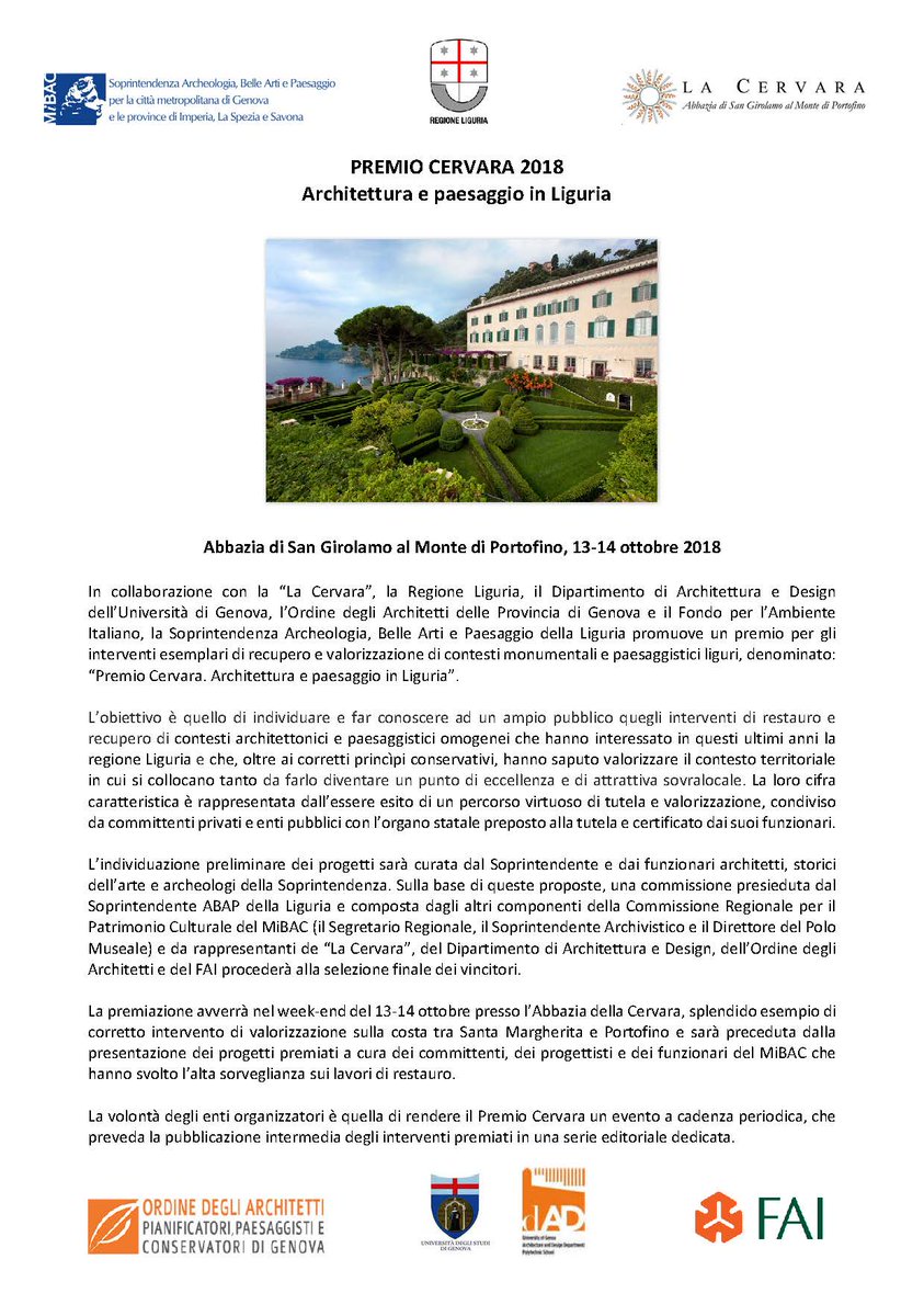 SABAP Liguria tweet media