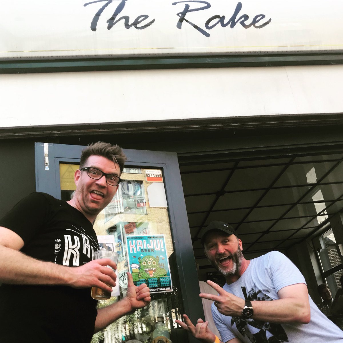 Missed <a href="/KaijuBeer/">KAIJU! Beer</a> at <a href="/LCBFestival/">London Craft Beer Festival</a>? No worries, there’s more on tonight at <a href="/Rakebar/">The Rake</a> in London’s @boroughmarket. Full range pouring (including #Behemoth!) and meet brewery founder Callum Reeves from 6pm till late. Even Dave from <a href="/fiercebeer/">Fierce Beer</a> is excited about this one!!🙌🏼🍻🇦🇺