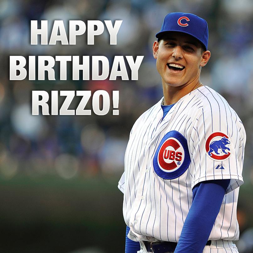 Wishing a Happy 29th Birthday to Anthony Rizzo! 