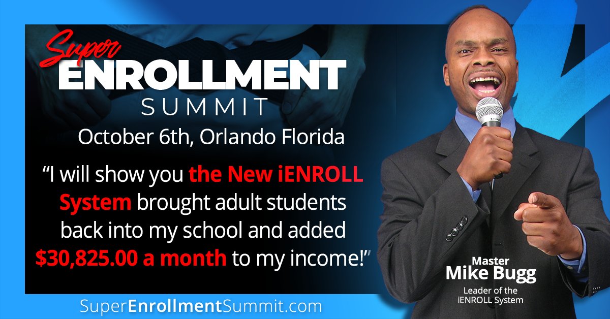 GMYKKIM's tweet image. Join us at the Super Enrollment Summit October 6, 2018 in Orlando Florida. For more info. visit SuperEnrollmentSummit.com