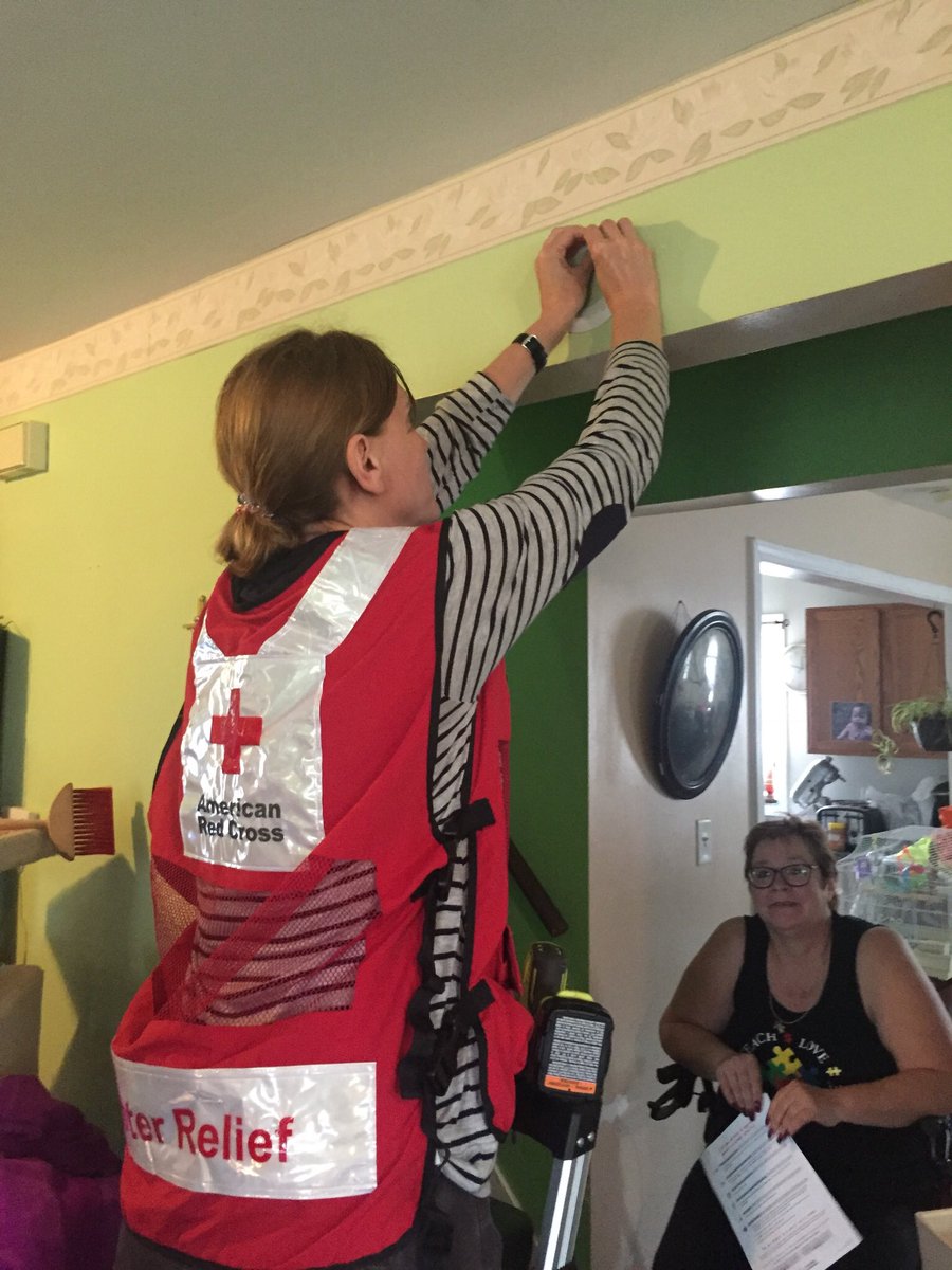la_gio's tweet photo. Installing fire alarms in houses where the danger for a fire was real and scary made me feel like I really helped save lives. #WhyIRedCross #INredcross #RedCross #soundthealarm https://t.co/BEDX9mDFrX