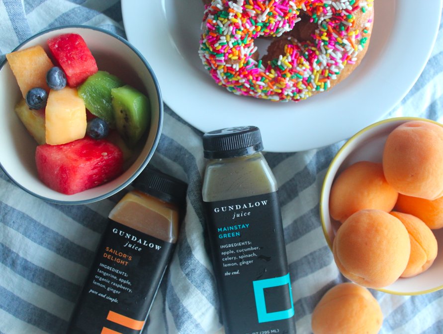 Who needs the weekend for breakfast in bed, we will take our juice and donuts any where, any time!  Don't forget today is the last day to take advantage of our 25% off sale sitewide! It works on juice, shots, and even merchandise! Use code SUMMER25 at checkout!