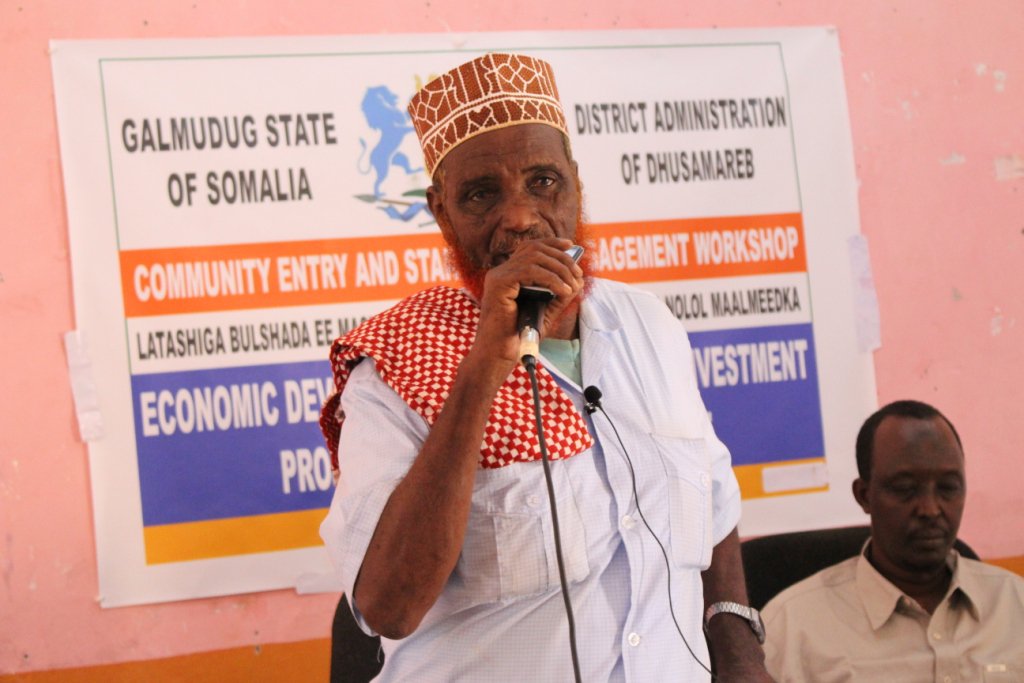 CPD_Africa's tweet photo. Stakeholder engagement bringing together Gove't officials, Political Leaders &amp; residents of #Dhusamareeb from all community segments. With the support of the @stability_fund Dhusamareeb will benefit from an Economic Development and Livelihoods project @Gaalmudug @PresidentXaaf https://t.co/WQg7GL3JJa