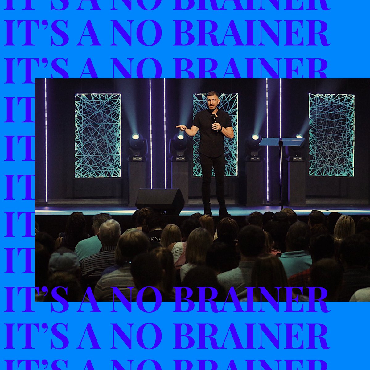 thevenue_church's tweet photo. Did you miss the message Sunday? You can listen to “It’s A No Brainer” now at https://t.co/UEh2s9qyLu or listen on the Venue Church app. 
#VenueChurch https://t.co/J8PnpbF0ty