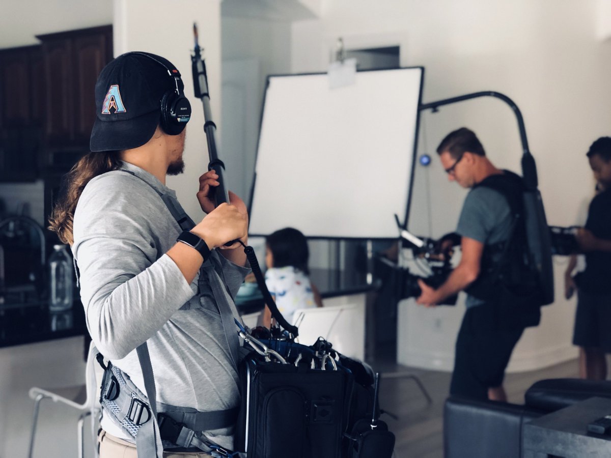 ProductionHUB's tweet photo. Boom 💥 | Christopher Mas is a #SoundMixer and #AudioOperator. Passionate and dedicated to his craft, he's worked on a variety of productions — including documentaries, reality, corporate and more. Check out his ProHUB profile: https://t.co/HtHkQfoCHX https://t.co/sWvxphv4JZ