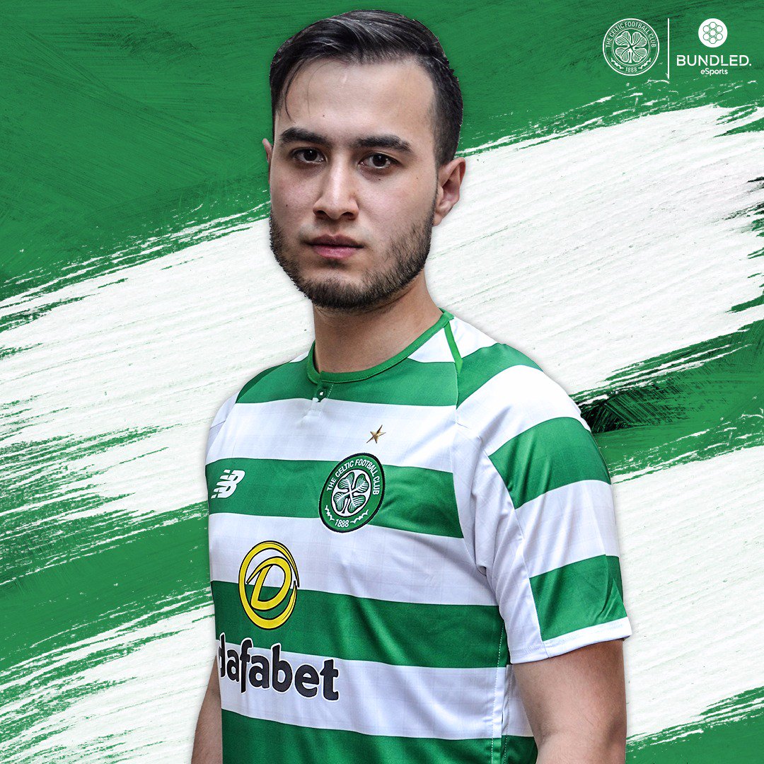 Indominator94's tweet photo. After a year of hard work and passion the moment has finally come. 🍀 I will be joining @CelticFC to play the @eFootballPro 2v2 event at @s04 with @E_C_Oneill on the 12th of August. ✍🏼 Huge thanks to @teambundled for helping me chasing my dreams! #TeamBundled #BundledEsports https://t.co/D3rapB8q8S