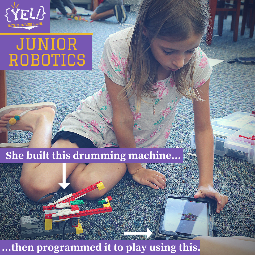 YEL_League's tweet image. Robotics and Coding are an important part of our children&apos;s future.  Introduce your child to both with {YEL!} Junior Robotics and Coding classes.

Find out more at: youthenrichmentleague.com/programs

#Robotics #YouthCoding #YouthRobotics