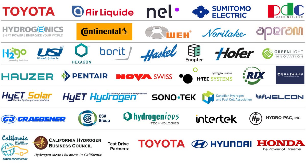 H2FC_Hannover's tweet photo. Join H2+FC NA @SPIConvention Anaheim 9/24-27. For visitor info pls contact us! Our #highlights: 🚗🚕#Testdrive the latest #FCcars from Hyundai, Toyota & Honda! 🚌⚡️⛽️Experience a #FCbus trip to a stationary #fuelcell &learn about a #hydrogen #fueling #station from Air Liquide https://t.co/gk38LKcUbx