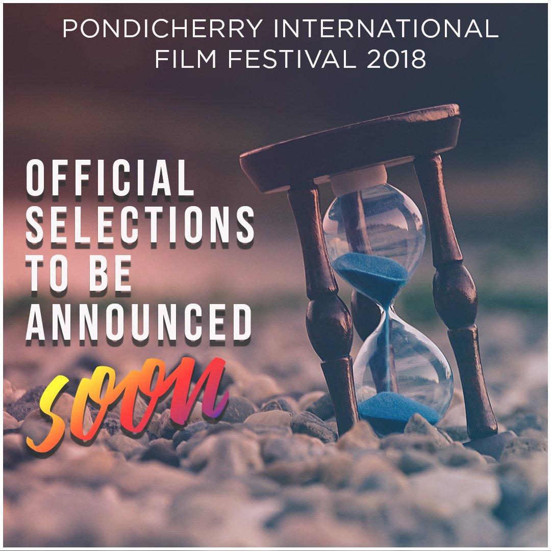 Pickurflick's tweet photo. Official selections to be announced soon. Stay tuned.
#pondicherryinternationalfilmfestival #piff
@_AdilHussain https://t.co/6pCdcnV66i
