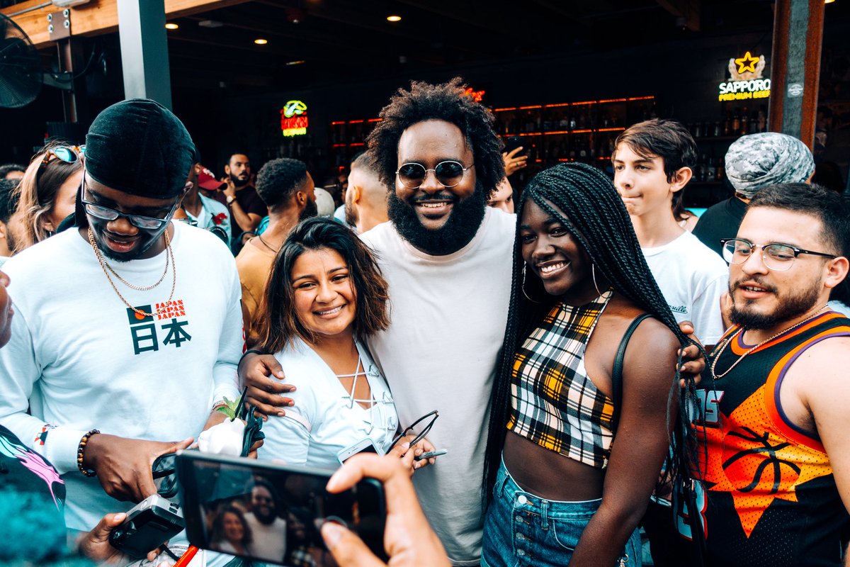 .<a href="/Bas/">Bas</a> listening party/video shoot yesterday at <a href="/1800luckymia/">1800lucky</a> 
📸 by me