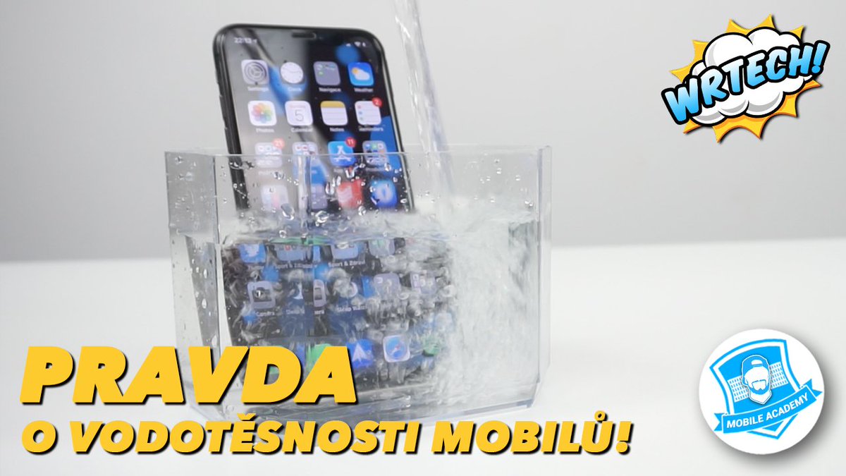 vojtadalekorej's tweet photo. Léto, teplo, bazén nebo pláž a vy si říkáte, že se svým voděodolným mobilem jste v pohodě? Ne tak docela! 😎

Co vlastně znamená certifikace IP67/IP68, kterou máme u svých oblíbených hraček? Viz dnešní video na #WRTECH!

https://t.co/r06vi1CJSC https://t.co/yNFRFwjumP