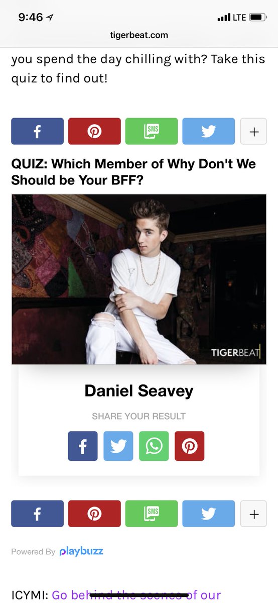 JonahMarais's tweet photo. Omg can we be besties @SeaveyDaniel https://t.co/7Xf9oKFPra
