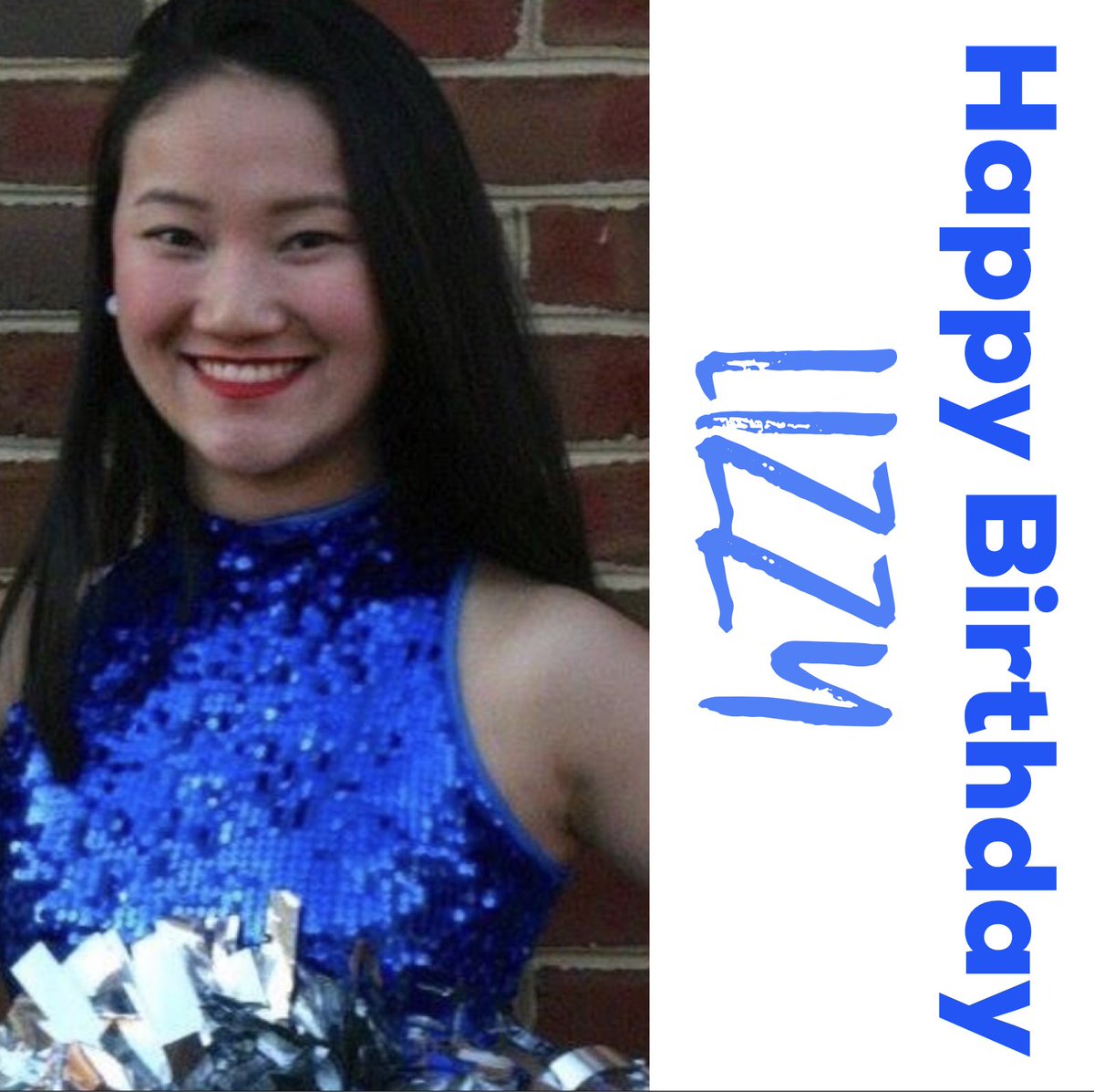 UMWDanceTeam's tweet photo. The UMW Dance Team would like to wish a very happy birthday to our new Assistant Captain, Lizzy! We love your positivity, dedication, and also your amazing cookies (follow her @_cookiecolors_)! Have a fantastic birthday! 🎉💙 https://t.co/mZTgBvoIC3