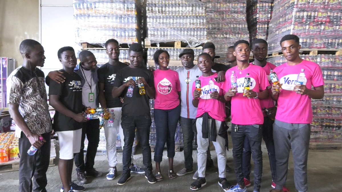 Connect971fm's tweet photo. PHOTOS: The team made a 2nd Stop at the Twellium Industrial Company. 

#ConnectFMCommunityRapBattle https://t.co/VsXM3Plq6P