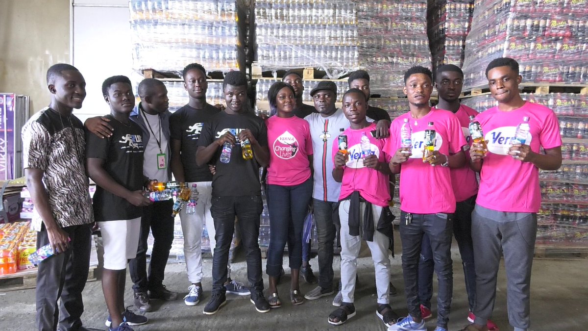Connect971fm's tweet photo. PHOTOS: The team made a 2nd Stop at the Twellium Industrial Company. 

#ConnectFMCommunityRapBattle https://t.co/VsXM3Plq6P