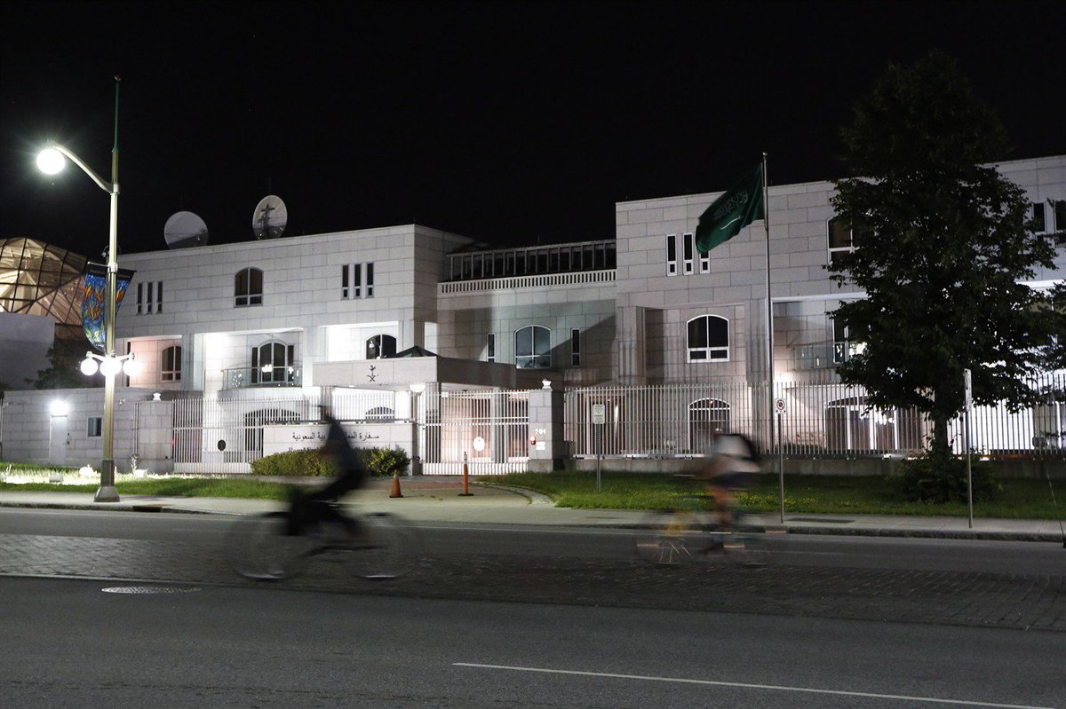 Saudi Arabia reportedly directing asset managers to sell off Canadian equities ow.ly/RA9730ljUNr https://t.co/5NtskRdq8F