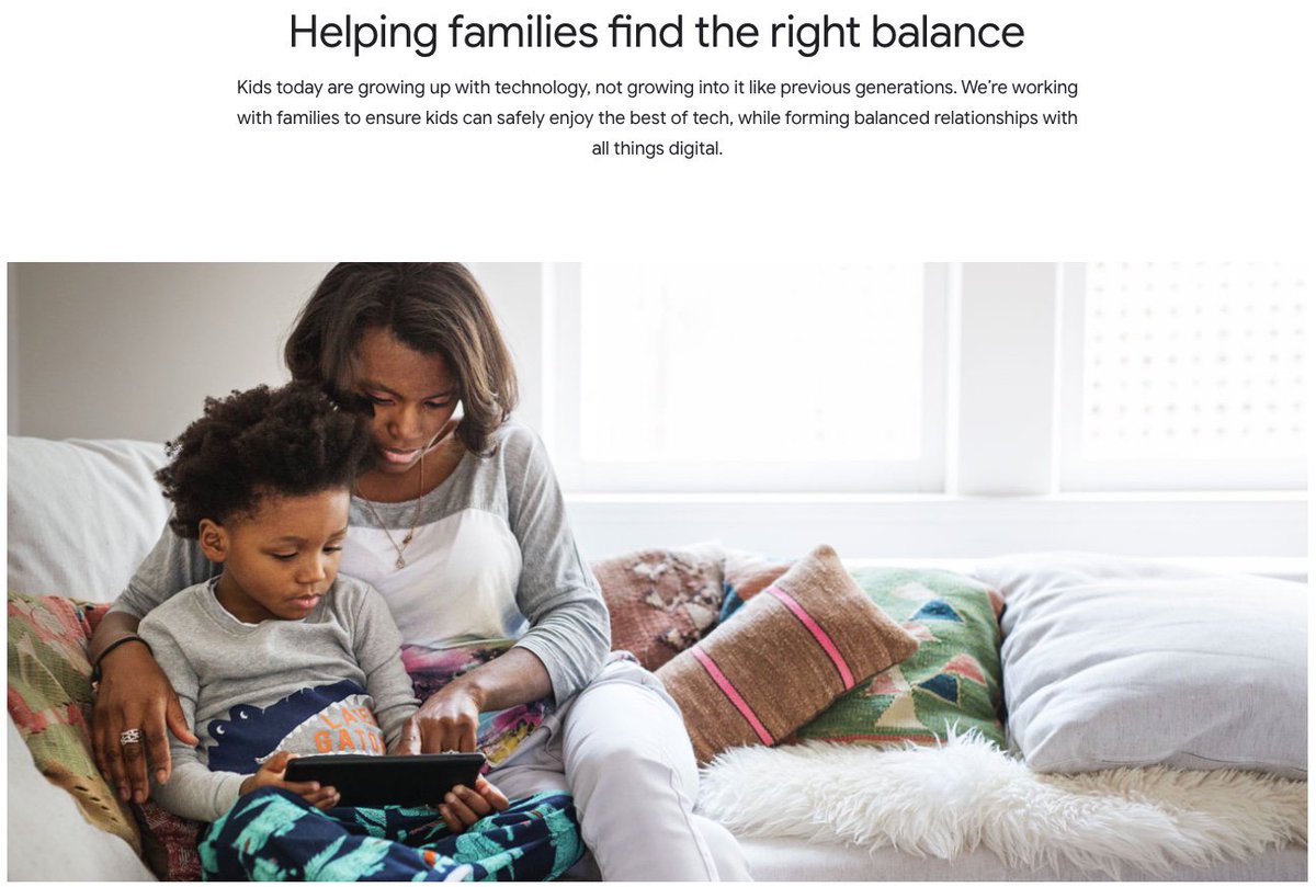 latterdaytechie's tweet photo. Google has some pretty neat stuff about trying to minimize the impact of technology. https://t.co/MdRUJyLWbR.  Scroll down to the section on younger kids and families.  Good stuff.  #FamilyTechnology #TakeABreakFromTech https://t.co/vPBhXciQzX