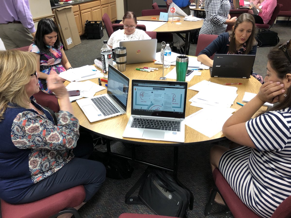 PrincipalAlfaro's tweet image. Great second day of learning with my amazing group leaders! @FWISDCurriculum @engage_learning #LearningModel #FWISD #engage2learn
