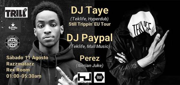 Noche de sonidos acelerados presentada por <a href="/trillrazzmatazz/">t r i l l</a> y <a href="/IberianJuke/">Iberian Juke</a> con <a href="/DJTAYE/">Taye</a> <a href="/DJPAYPAL/">۟</a> y <a href="/perez_bcn160/">Perez</a> bit.ly/2KDfkxJ <a href="/RazzmatazzClubs/">RazzmatazzClubs</a>