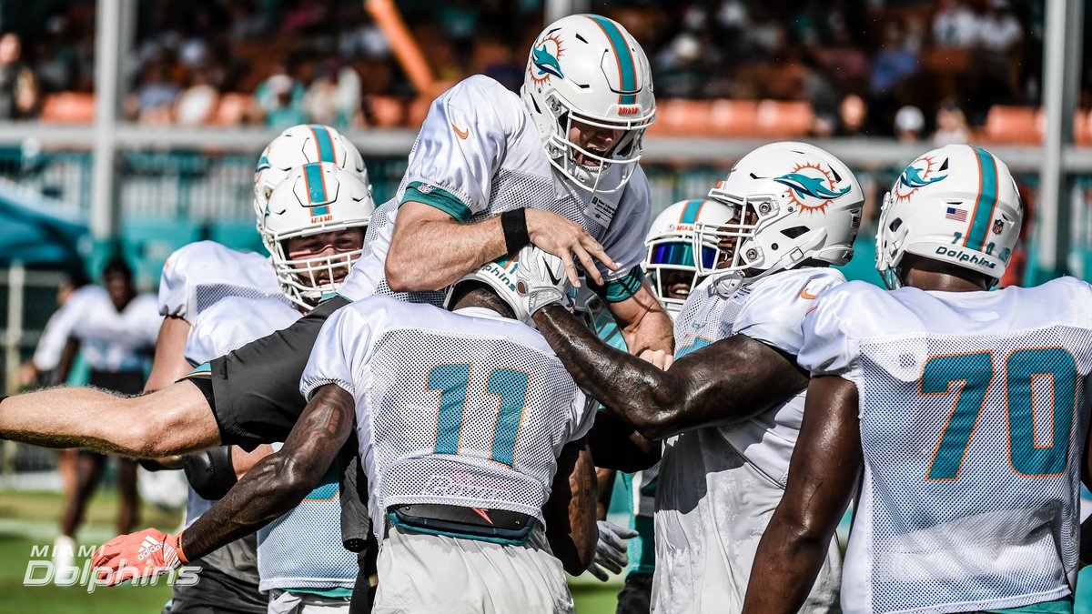 MiamiDolphins's tweet image. When you realize that tomorrow is gameday! 😁

#FinsUp