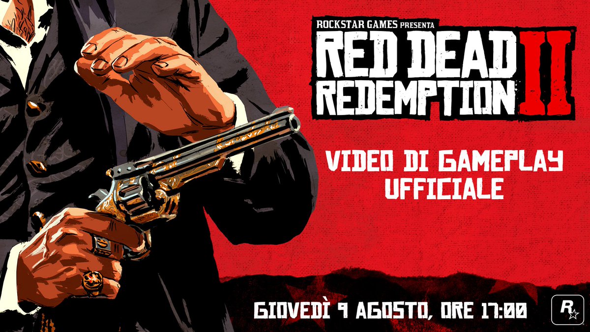 Red Dead Redemption 2
 
Video di gameplay ufficiale
 
Giovedì 9 agosto, ore 17:00

rsg.ms/4f9ce7f