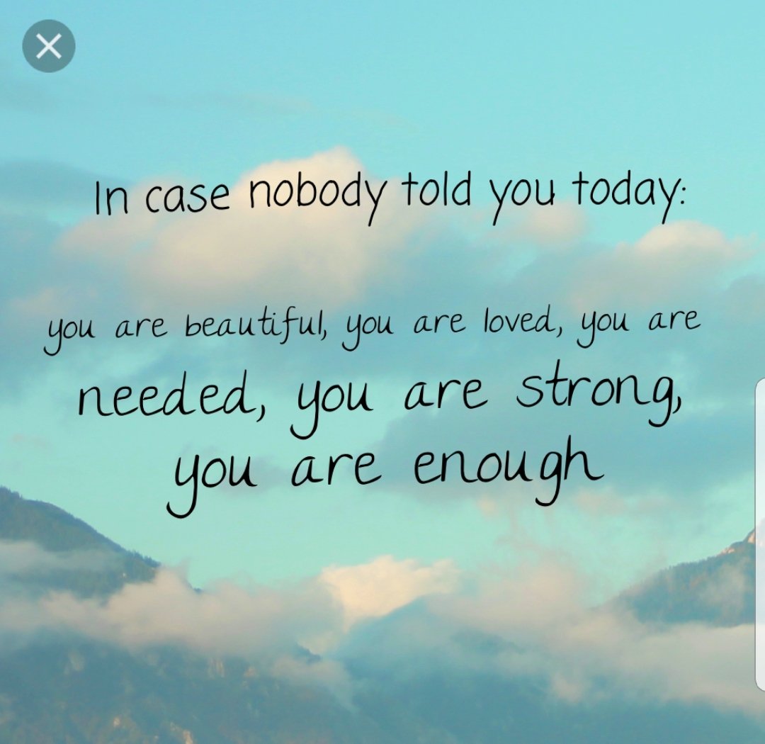 NicoleDPower's tweet photo. #WednesdayWisdom #positivethinking #YouAreEnough https://t.co/7Ipz5NTzSh