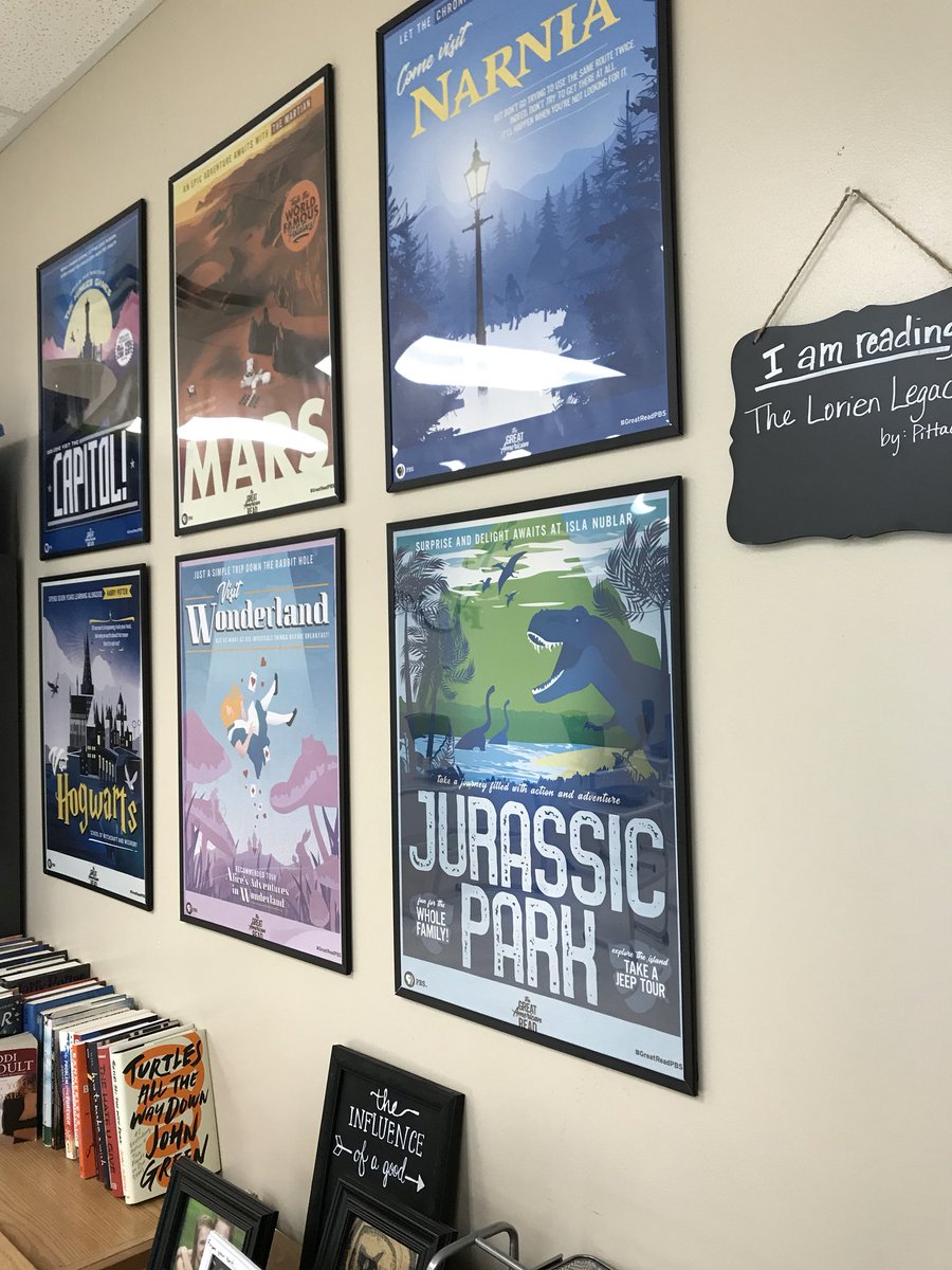 mrs_leachman's tweet photo. I can’t wait to explore new places with my students this year! #books #adventuresthroughreading #ohtheplaceswellgo #r7reads https://t.co/6sSzwlZprN