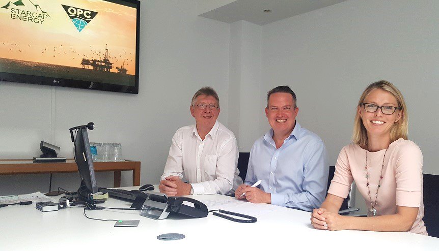 OPClimited's tweet photo. Delighted to welcome Oberon and Rebecca from Starcap Energy to @OPClimited London offices to sign MOU bringing together subsurface engineering, geoscience, commercial acquisitions and divestiture advisory service. #oilandgas https://t.co/YZPqB4u5Dq https://t.co/afCd5bVeEW