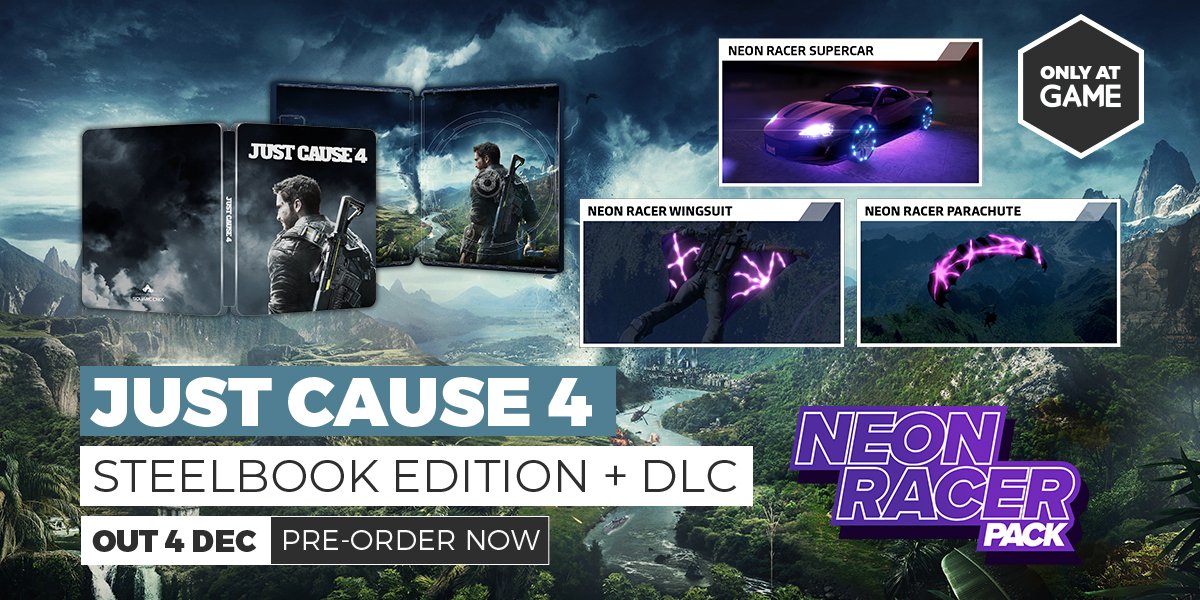 just cause 4 pre order