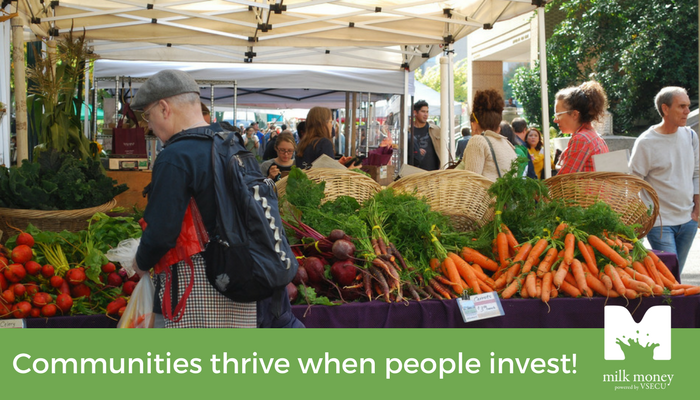 MilkMoneyVT's tweet photo. Any Vermonter (18 or older), regardless of income or net worth, is eligible to #invest in #Vermont businesses. Here's how @MilkMoneyVT works! https://t.co/dgMJIz83k1 #VT #impinv #socent #investVT https://t.co/bcy4Y3mj2z