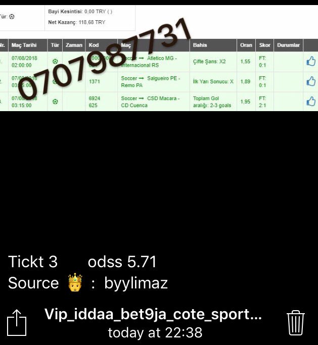 Fixed_matche's tweet image. Whatssap ( 0707987731 )