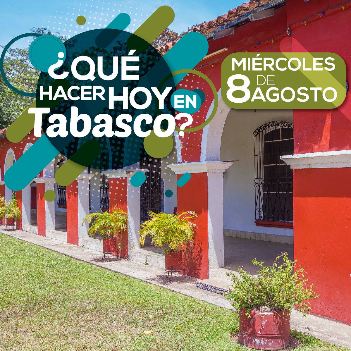 OCV_Tabasco's tweet photo. Ven y descubre las actividades que se realizan hoy en #ElEdenDeMexico #Tabasco, ven con tu familia y amigos #ViajemosPorMexico https://t.co/UKyBXoAHEa