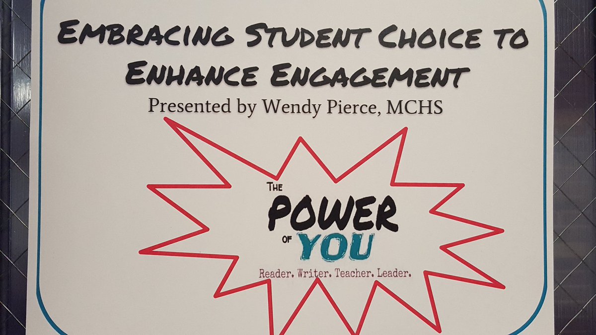 yoclarke's tweet photo. Wendy Pierce guides the discussion on how choice can more deeply engage your students. #KatyISDELA https://t.co/YSfBNb7GU3
