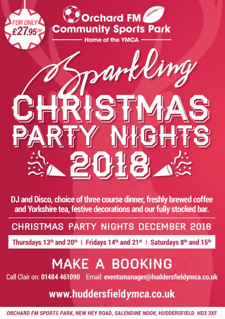 Booked your Christmas party yet? Look no further, we have a great package available ! Great bar prices, great food, great DJ bring on the festivities 🥂 never to early to be organised