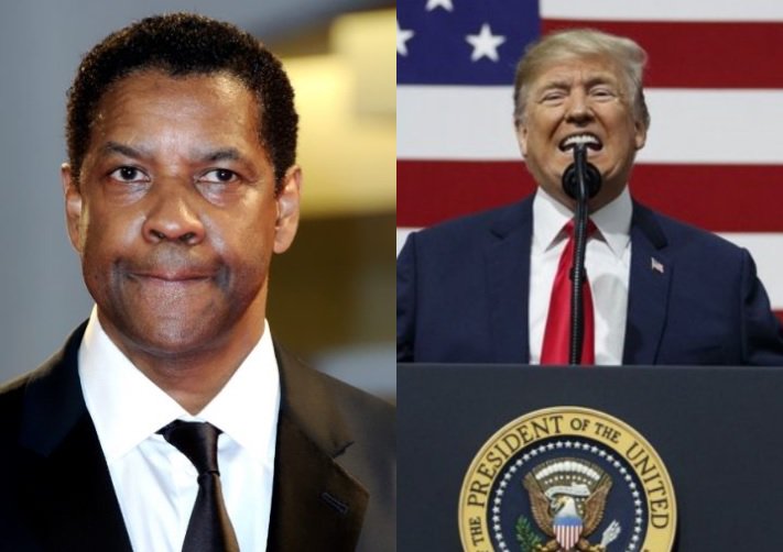 Denzel Washington cree saber la razón la que "Dios" puso a Trump como